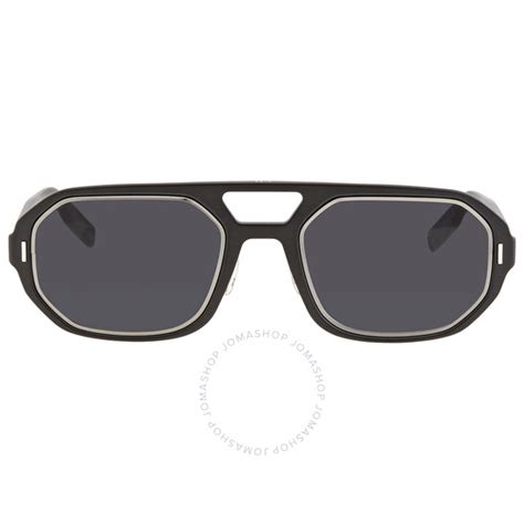 dior grey blue ir round men's sunglasses|sunglasses rimless men's Dior.